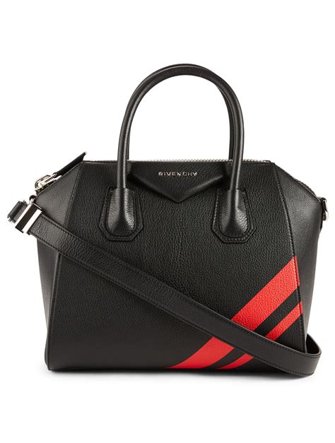 givenchy antigona black red stripes|Givenchy antigona sale.